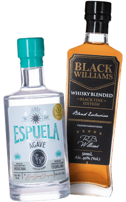 Espuela Agave y Black Williams Nuevas botellas 50ml