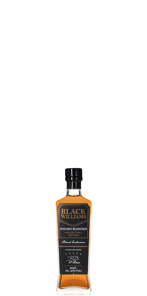 Whisky Black Williams botella de 50 ml